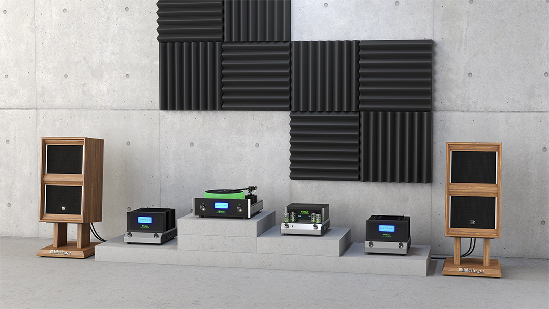 Mcintosh ML-1C① 2本組のうちの1本目 McIntosh ML1 Loudspeaker Mk II | Gramophone